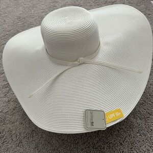 Brand New San Diego Hat Company Ivory Sun Hat